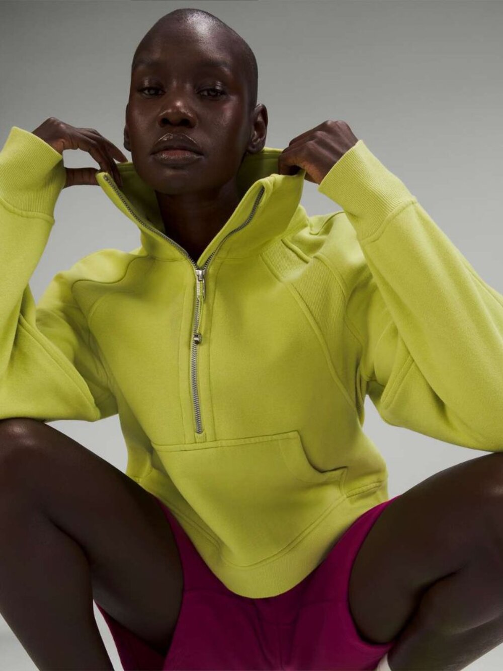 Lululemon Scuba Oversized Funnel Neck Half Zip